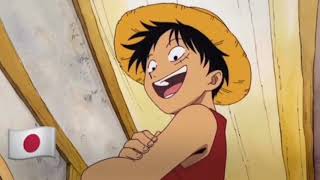 Monkey D. Luffy telling his name in 8 different Languages