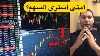 ٥ خطوات لتحديد نقطة الدخول فى سهم معين