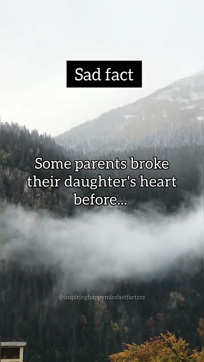 Beberapa orang tua pernah menyakiti hati putri mereka sebelumnya... | Fakta menyedihkan #shorts