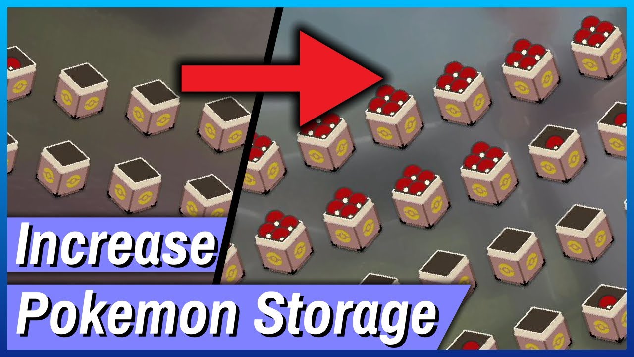 pokemon storage upgrade คือ  Update  How To Increase Pokemon Storage/Pasture Boxes In Pokemon Legends: Arceus