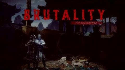 Mortal Kombat 11 Noob Saibot "NEVER AGAIN" Brutality