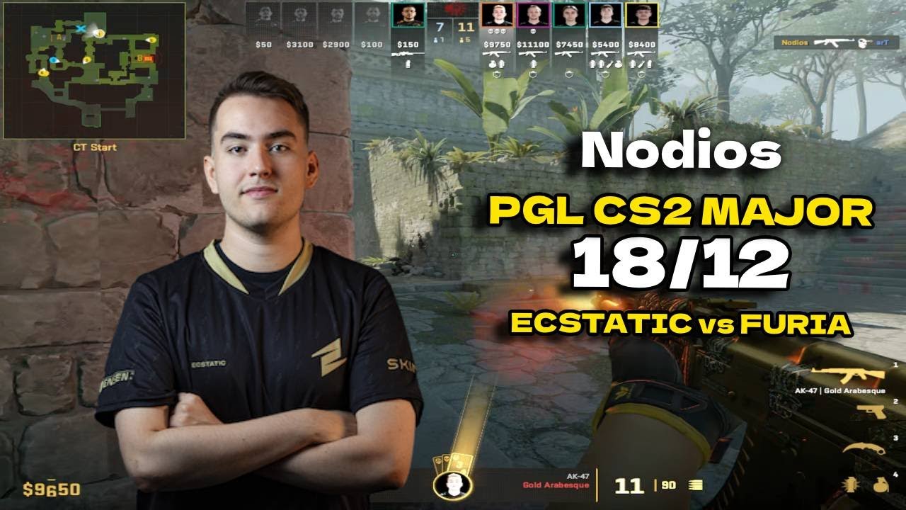 CS2 POV ECSTATIC Nodios (18/12) vs FURIA (Overpass) PGL CS2 Major ...