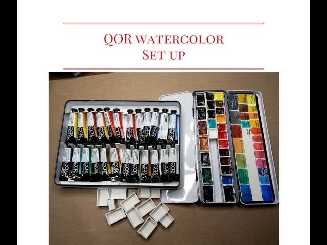 QoR Watercolor Paints Review by Dale L Popovich - DALE L POPOVICH IWS