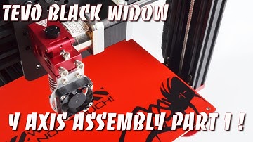 Tevo Black Widow Y axis assembly