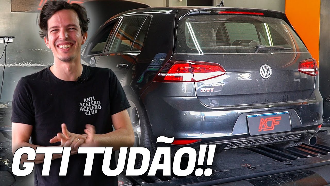 O QUERIDINHO GOLF GTI MK7 COM TUDO QUE DÁ!