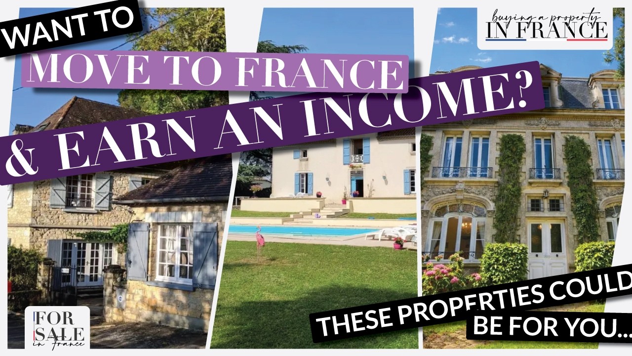 Move to France & Earn Income? These Homes Make It Possible