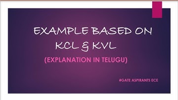 Network Theory - Lec 07. Problem based on KCL & KVL