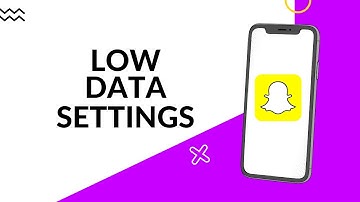 How to make snapchat use less data