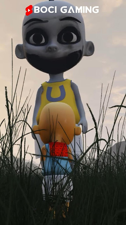 Upin Berubah Jadi Hantu Raksasa, Ipin Ketakutan! #shorts #viralshorts #upinipin