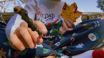 [LOFI ASMR] Up Close Visual ASMR with Nature | Actual Camera Touching, Hand Movements