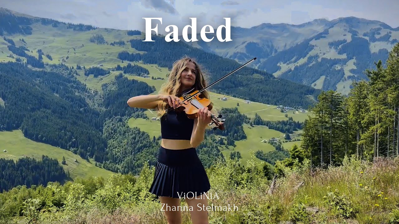 ViOLiNiA Zhanna Stelmakh  - Faded (Violin, Instrumental Cover)