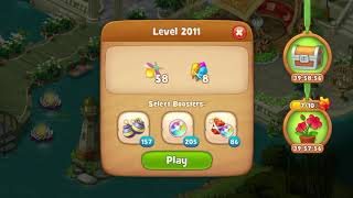 Gardenscapes Level 2011 With No Boosters