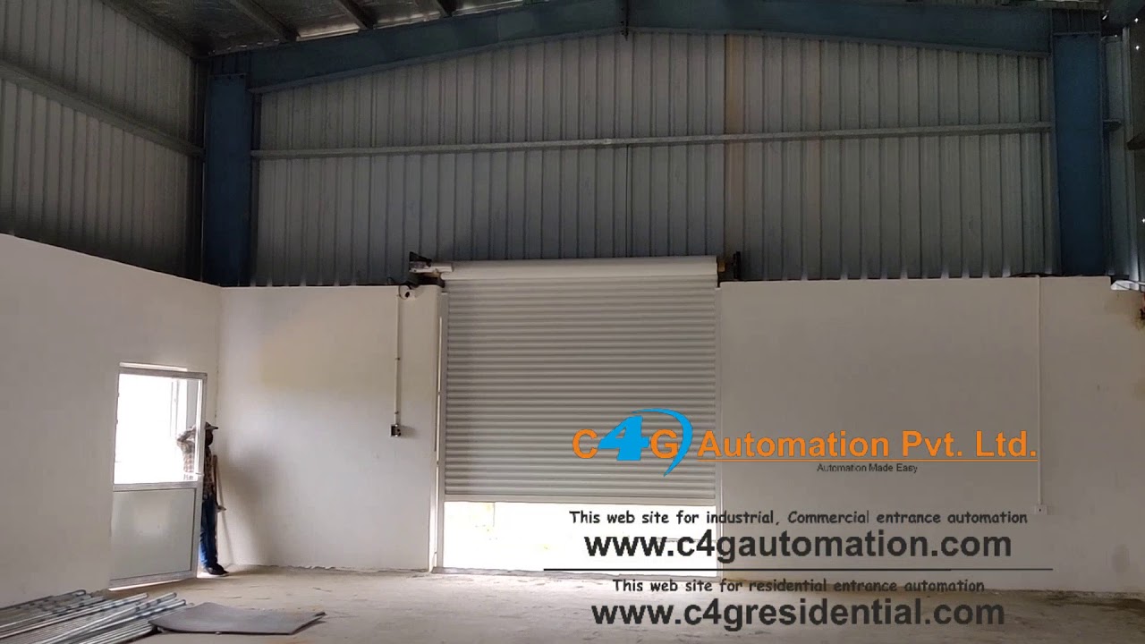 Automatic Aluminium Rolling Shutters India