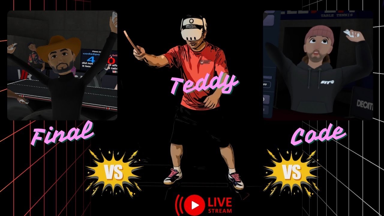 The FInal Code: Sunday night vr fights (Eleven Table Tennis) - YouTube