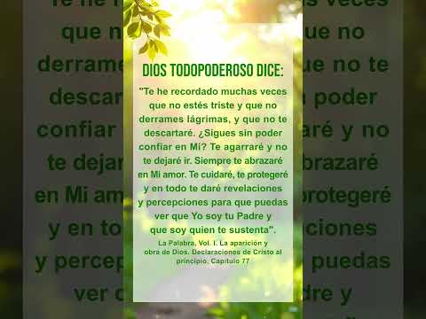 Si hoy estás cansado, por favor lee primero este pasaje de las palabras de Dios