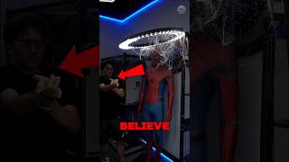 He’s Building REAL Spider-Man Web Shooters At Home! 🤯🕸️ #Shorts