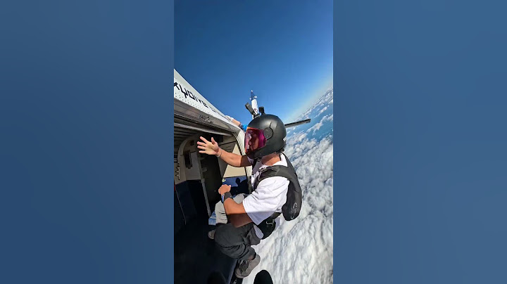 Dream on baby #skydiving #skydive #exit #travel