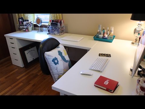 ikea-desks-&-office-makeover