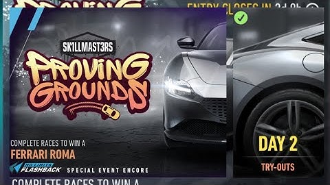 Need For Speed: No Limits | 2020 Ferrari Roma (Proving Grounds - Day 2 | Try-Outs)