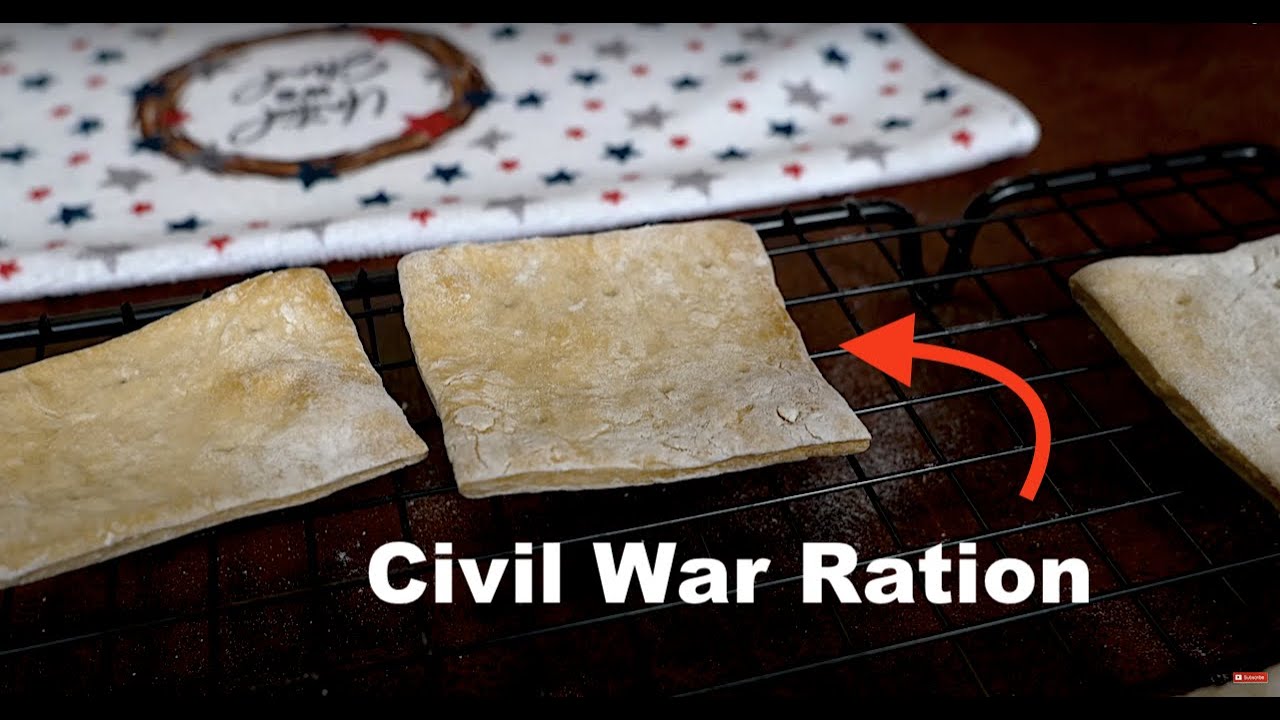 Civil War Army Hardtack Recipe