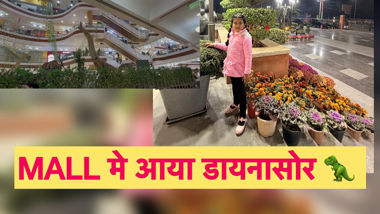 Mall मे आया डायनासोर 🦖😳@Vanyakandari 
