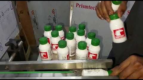 Auto Single Head Screw Capping Machine for Stainer HDPE Bottles1