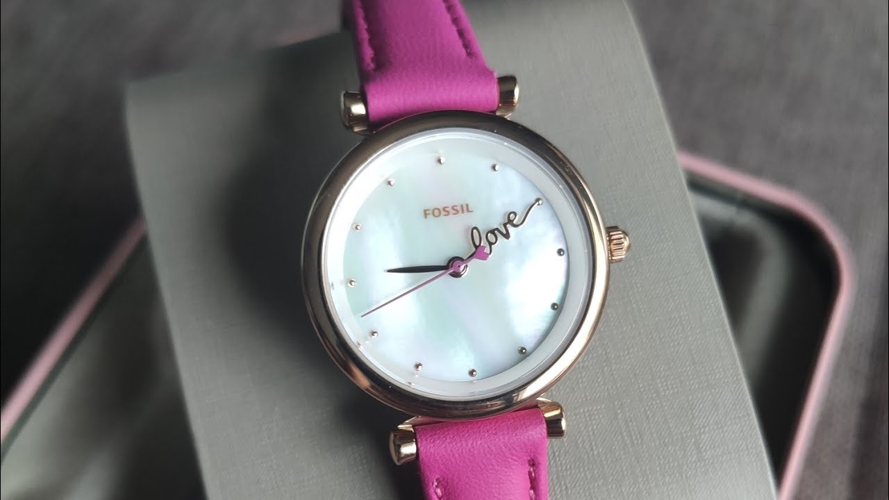 Fossil Watch ES4827 - YouTube