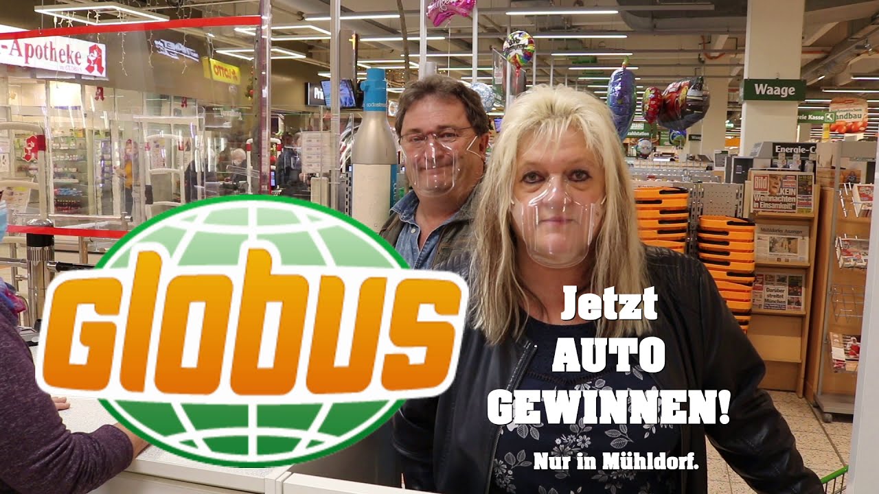 GLOBUS mit Rudi und Petra Auto gewinnen in Mühldorf Nur im November