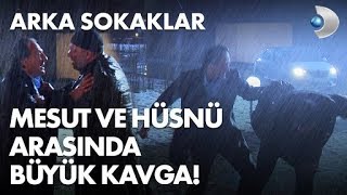 Mesut ve Hüsnü arasında kardeşliği bitiren kavga! Arka Sokaklar 508.Bölüm