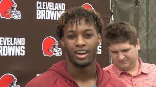 What was Denzel Ward's reaction when the Browns drafted Greedy Williams - MS&LL 5/24/19