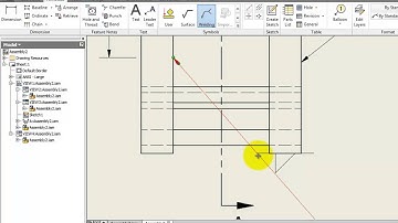 116 Inventor Drawing Tutorial: Welding