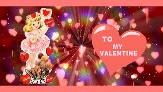 Sugar Plum Valentines Card Fairy Princess Valentines Day Card Greetings Card Ecard