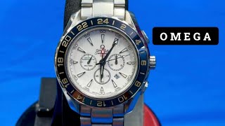 #omega #231.10.44.52.04.001 #Seamaster #chronograph #Men'sWatch #gmt #pranavawatchgallery
