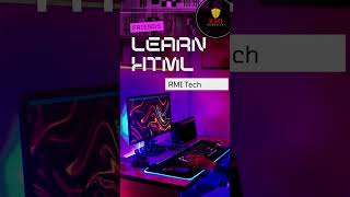 Learn Html In Technology