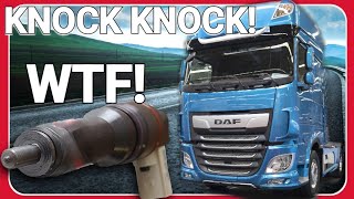DAF mx-13 knocks on start up, is it injector sleeves?