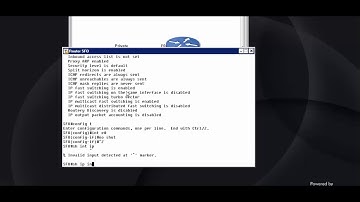 CISCO Network CCNA-4.4.4 Router configuration -Interfaces simulation part2