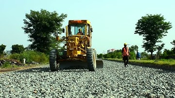 This is Caterpillar Motor Grader 