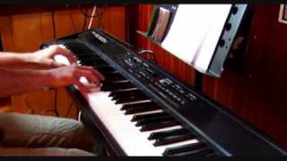 Video thumbnail of "Avishai Cohen Nu Nu piano part"