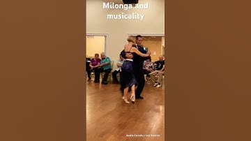 Musicality in milonga #thetangoway #tango #dance #learntango #dancer #dancing #lawofattraction