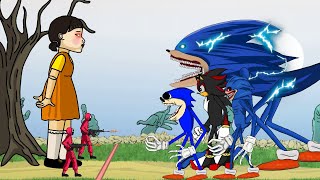 Squid Game Vs Shin Sonic Tapes. Shadow The Hedgehog. Animation Dc 2