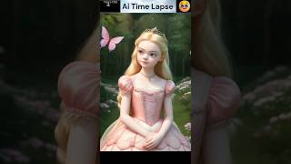 Aurora of Maleficent Ai Aging Time Lapse #shorts #aurora