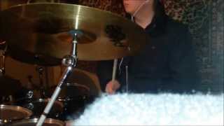 Video thumbnail of "J. Karjalainen - Mä Meen - Drum Cover"