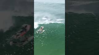 SURFISTAS E GOLFINHOS JUNTOS NO MAR | UM MOMENTO ÚNICO NO OCEANO