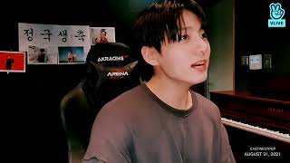Jungkook - Pied Piper And Let Go Weverse 8/31/21