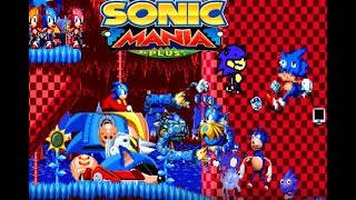 Sonic Mania and Sonic PLUS (Boss Rush)