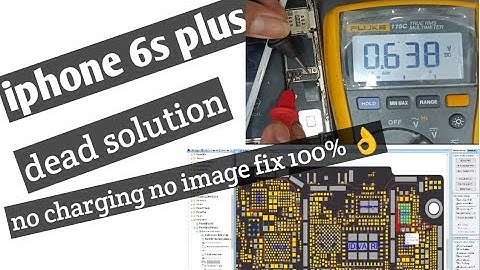 iPhone 6s plus dead solution no charging no image fix 100% solution