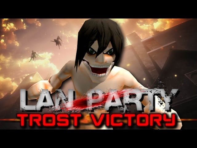 Attack on Titan PVP New Titans! - LAN Party 