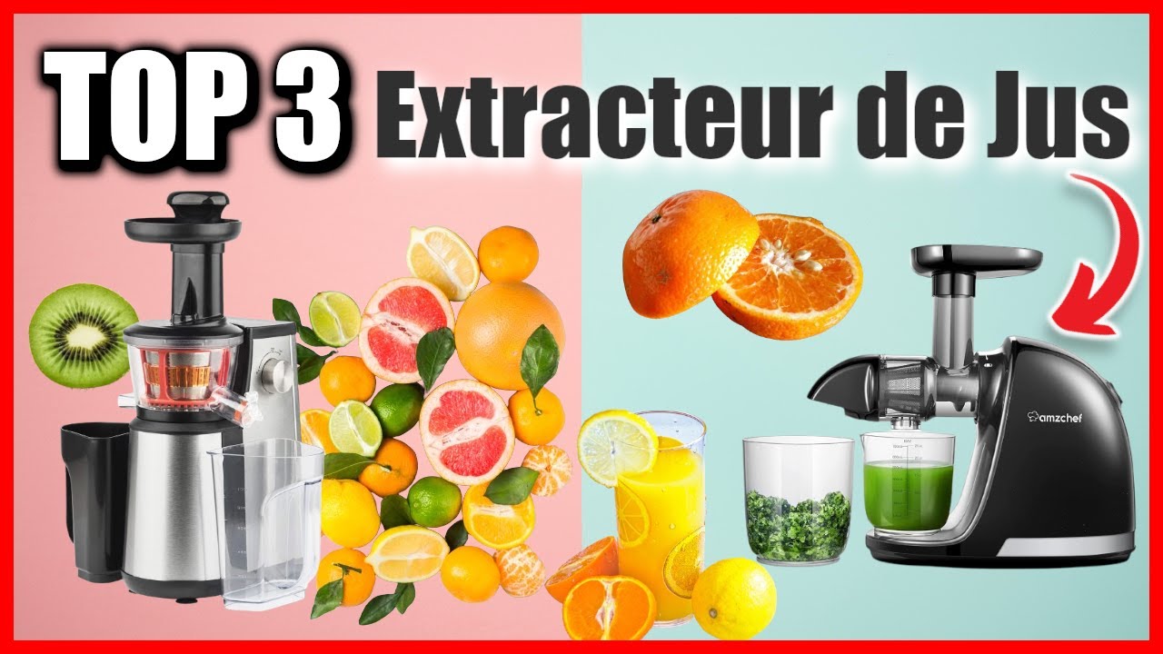 Meilleur Extracteur de jus : Comparatif et promo 2024