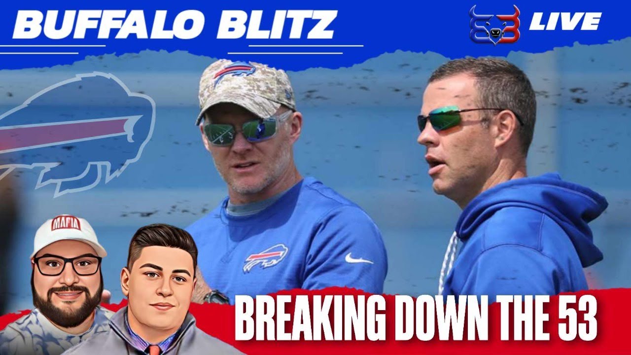 Breaking Down the Buffalo Bills 53 Man Roster | Buffalo Blitz Live | Built In Buffalo