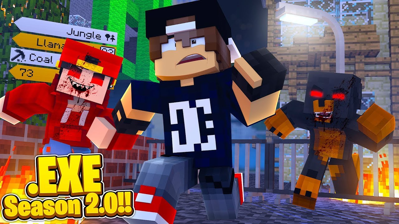 Minecraft .EXE 2.0 - ROPO .EXE FINALLY HUNTS JACK!! - YouTube